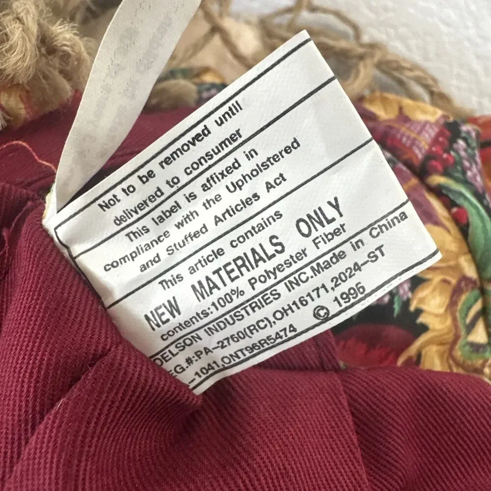 Vintage Fall Harvest‎ Scarecrow Doll Plush Decor Sunflower Boy Cottagecore 1996